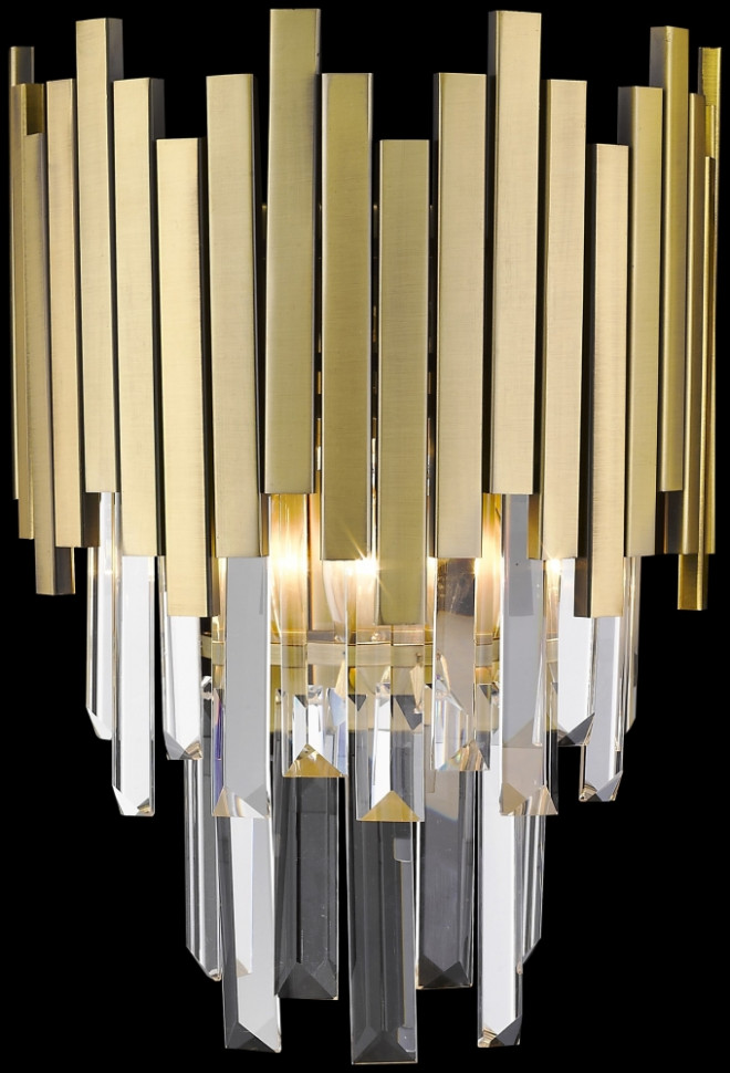 Бра, со светодиодными лампочками, комплект от Lustrof. 151432-623303, цвет бронза матовая - фото 1