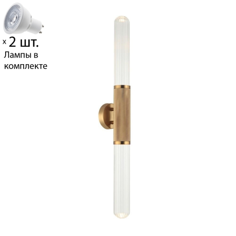 Бра с лампочками APLOYT APL.307.21.02+Lamps 