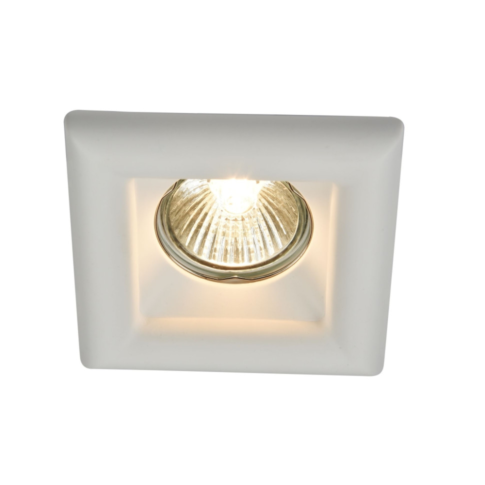 DL007-1-01-W Встраиваемый светильник Maytoni Gyps, цвет белый - фото 3