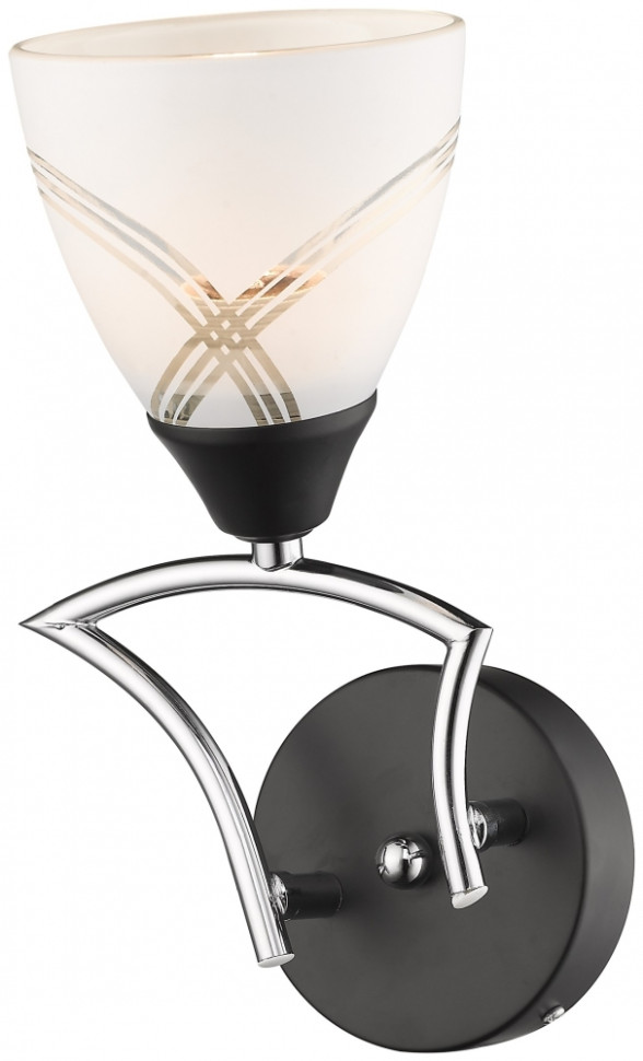 Бра со светодиодной лампочкой, комплект от Lustrof. 150509-623411, цвет венге - фото 1