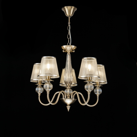 FR2685PL-05BZ Люстра с двойным креплением Freya Inessa 