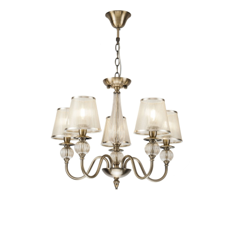 FR2685PL-05BZ Люстра с двойным креплением Freya Inessa 