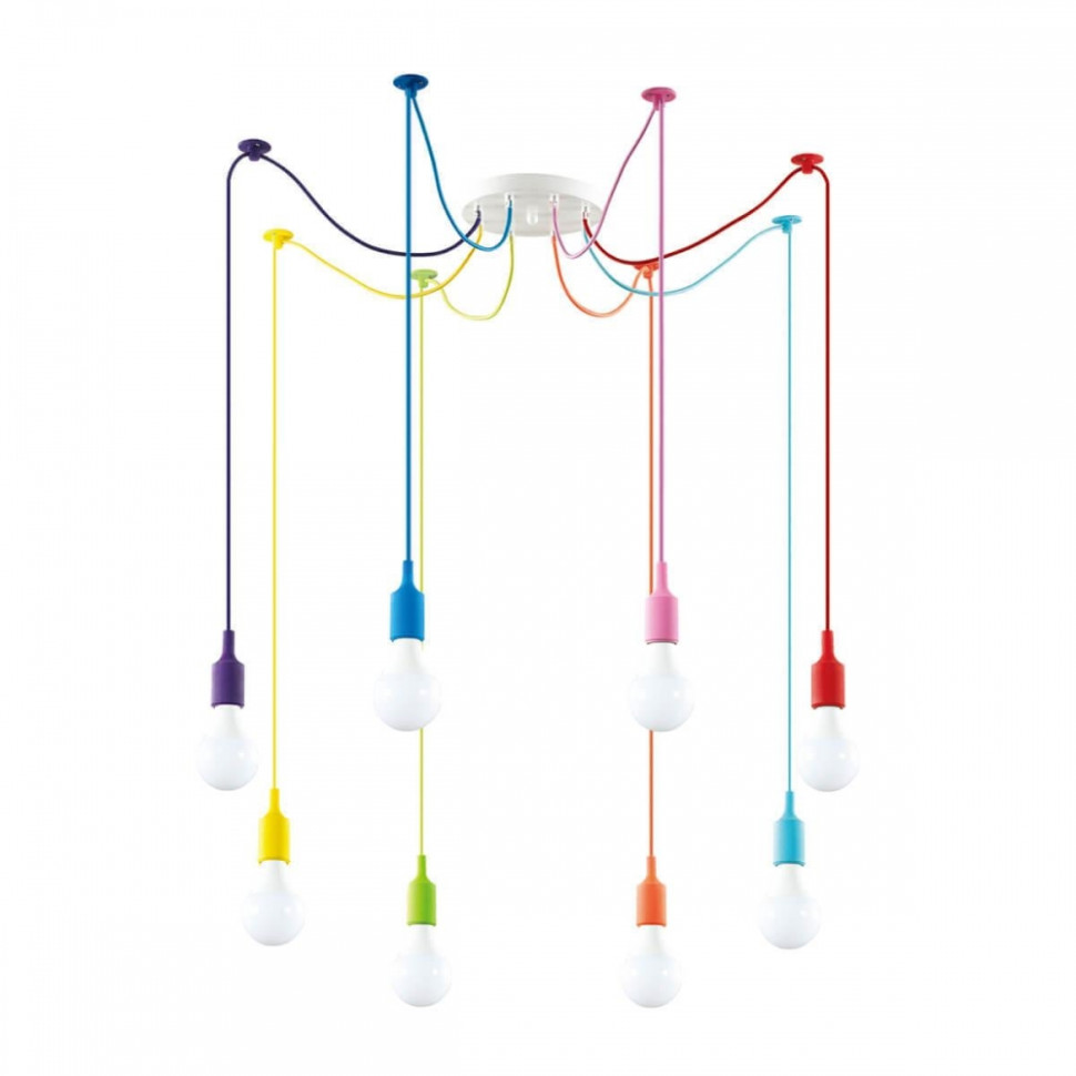 Люстра-паук с лампочками LUMION 3719/8+Lamps, цвет разноцветный 3719/8+Lamps - фото 4