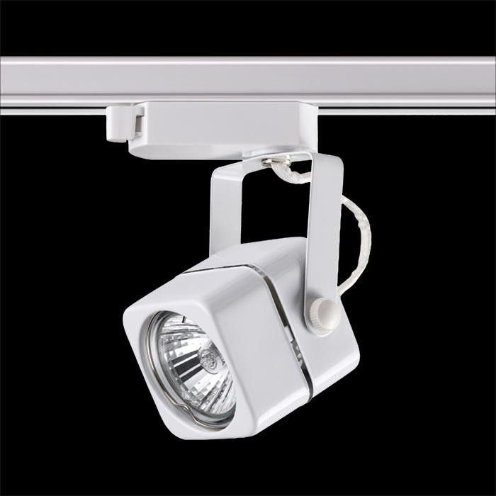 Однофазный светильник для шинопровода с лампочкой Novotech 370430+Lamps, цвет белый 370430+Lamps - фото 3