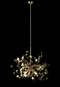 Подвесной светильник Crystal Lux GARDEN SP3 D400 GOLD