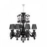 Подвесная люстра с подвесками Loft IT Zenith 10210/8 Black 