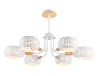 Люстра на штанге с лампочками Ambrella light TR80166+Lamps