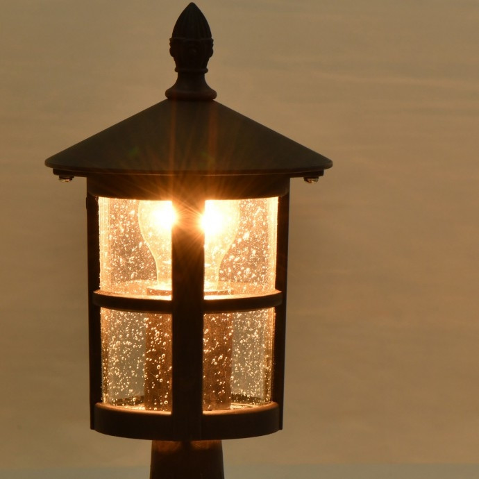 Ландшафтный светильник со светодиодной лампочкой E27, комплект от Lustrof. №160969-674119, цвет коричневый - фото 4