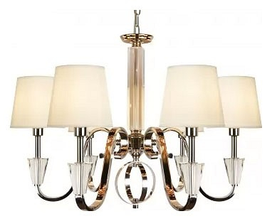 Подвесная люстра iLamp Alesti P2424-6 Nickel 