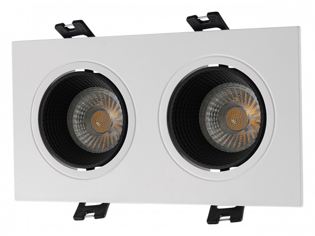 Встраиваемый светильник Denkirs Rodvig DK3072-WH+BK 