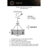 Люстра подвесная с лампочками APLOYT APL.809.03.06+Lamps 