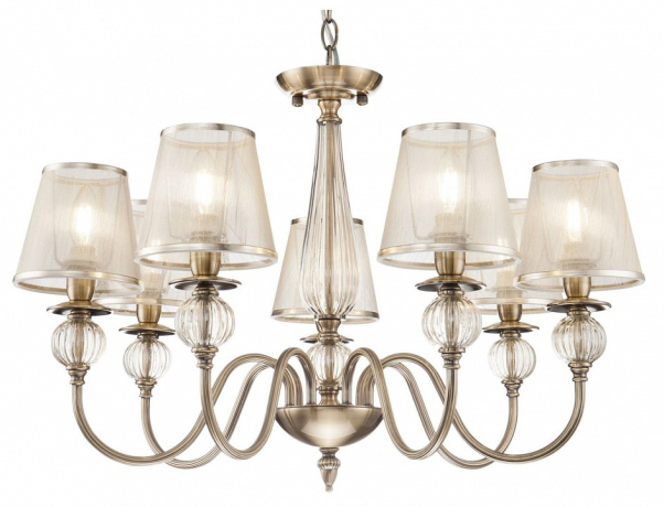 Подвесная люстра Freya Inessa FR2685PL-07BZ 