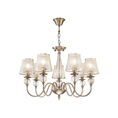 FR2685PL-07BZ Люстра с двойным креплением Freya Inessa 