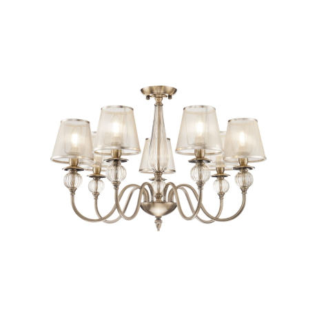 FR2685PL-07BZ Люстра с двойным креплением Freya Inessa 