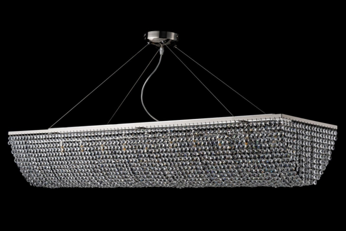 Люстра подвесная с Led лампочками в комплекте Arti Lampadari Milano H 1.5.120X30.102 N+Lamps 