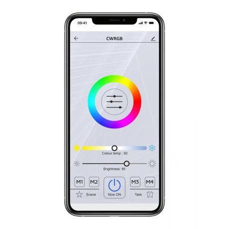 Светодиодный накладной светильник с поддержкой ''Алиса'' Citilux Старлайт Смарт CL703A10G 