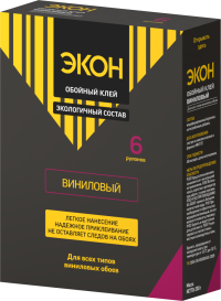Нарушена упаковка!  <165054> 1312333 Клей Экон Обойный Виниловый, 200 г C0042977