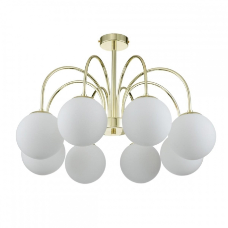 Люстра на штанге Indigo Voga 13017/8R Gold V000326 