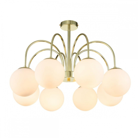 Люстра на штанге Indigo Voga 13017/8R Gold V000326 