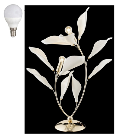 Настольная лампа с Led лампочками в комплекте Wertmark WE123.02.304+Lamps 