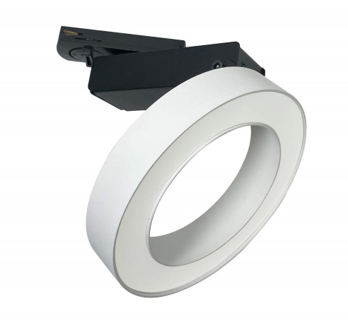 Однофазный LED светильник 12W 3000К для трека Maytoni Technicall Rim TR044-1-12W3K-W 
