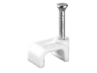 Volsten 190347 (Скоба пластиковая плоская 8 мм (50шт.))