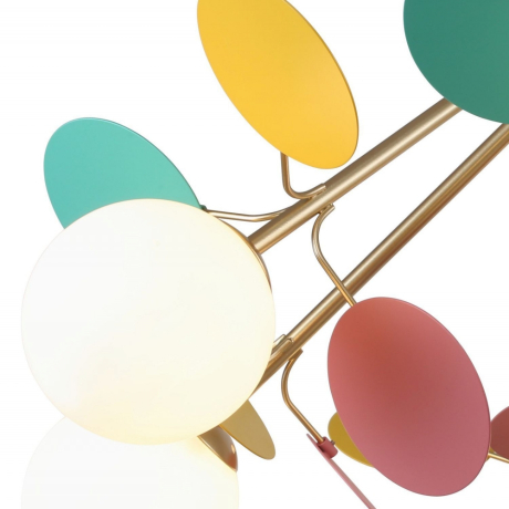 Потолочная люстра с ламочками, комплект от Lustrof. №286142-617018 