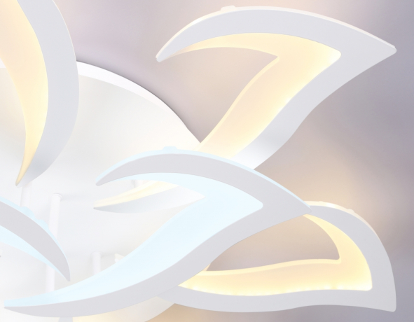 Потолочная диммируемая люстра с пульто ДУ Ambrella light ACRYLICA FA4473 