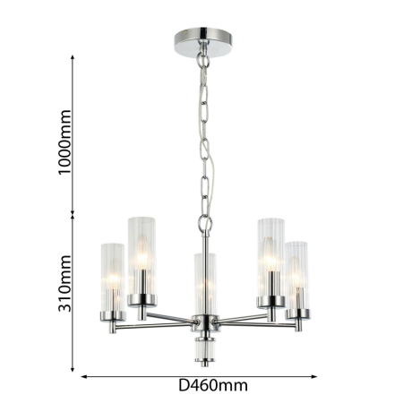 Подвесная люстра Favourite Aesthetic с поддержкой Маруся 2672-5P-М 