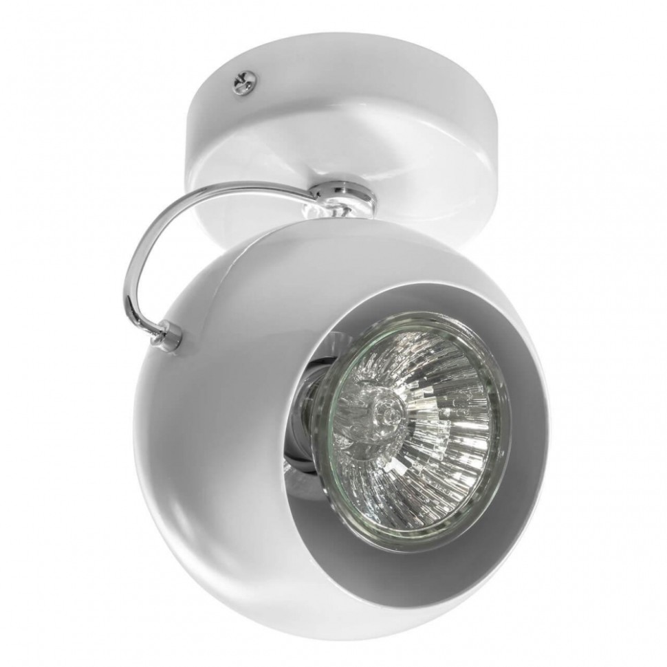 110566 Точечный накладной светильник Lightstar OCCHIO Fabi, цвет белый - фото 1