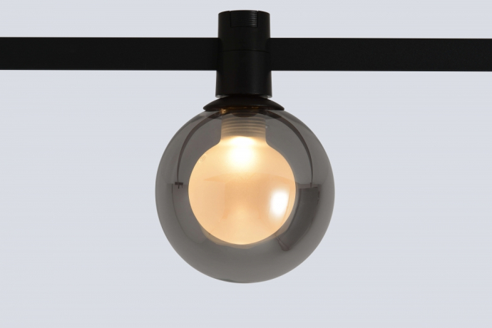 Светильник трековый для гибкой магнитной системы Crystal Lux CLT 0.37 004 5W BL SMART 