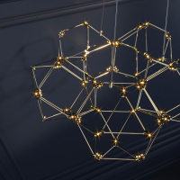 Подвесная люстра Eurosvet Uma 90169/5 медь