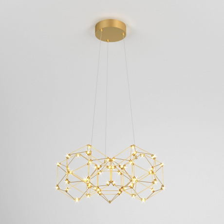 Подвесная люстра Eurosvet Uma 90169/5 медь 