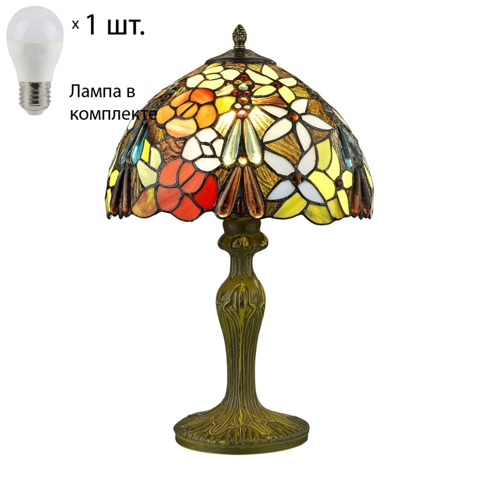 Настольная лампа с лампочкой Velante 885-804-01+Lamps E27 P45