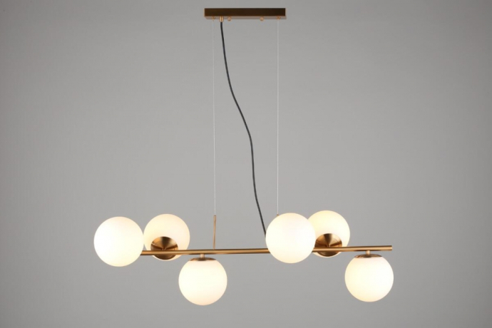 Люстра подвесная со светодиодными лампочками E27, комплект от Lustrof. №230100-657121 