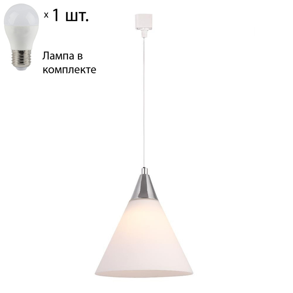 Подвесной светильник с лампочкой CRYSTAL LUX CLT 0.31 016 WH-CR+Lamps