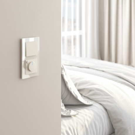 Терморегулятор электромеханический для теплого пола Werkel айвори матовый W1151162 