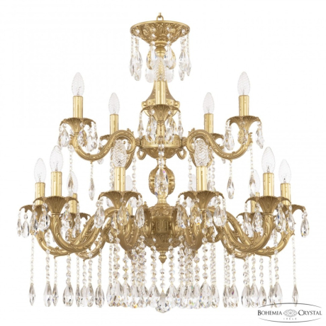 Подвесная люстра Bohemia Ivele Crystal AL7901 AL79101/10+5/250/2D A AG 