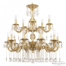 Подвесная люстра Bohemia Ivele Crystal AL7901 AL79101/10+5/250/2D A AG 