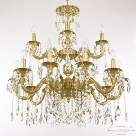 Подвесная люстра Bohemia Ivele Crystal AL7901 AL79101/10+5/250/2D A AG 