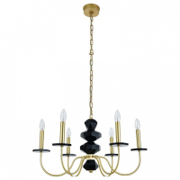 Подвесная люстра Newport VANESSA 3876/С brass