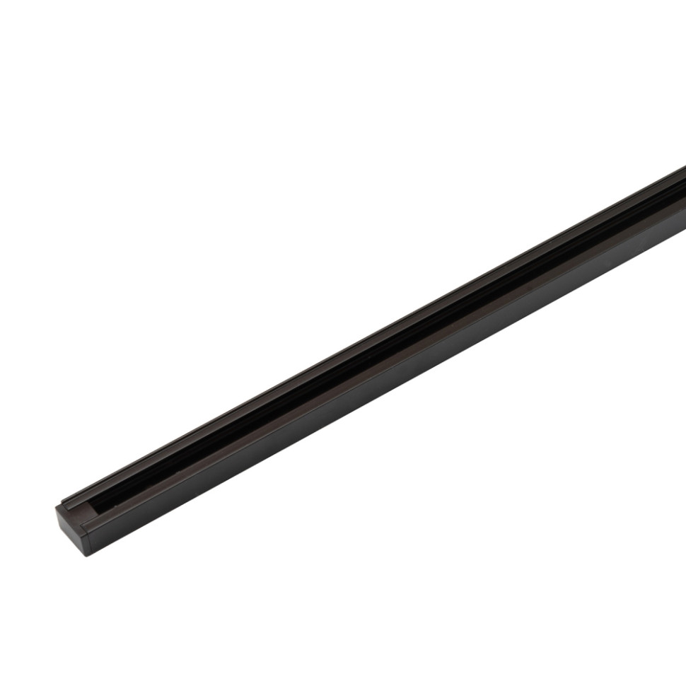 Однофазный шинопровод 1м Denkirs TR1001-BK, цвет черный - фото 1