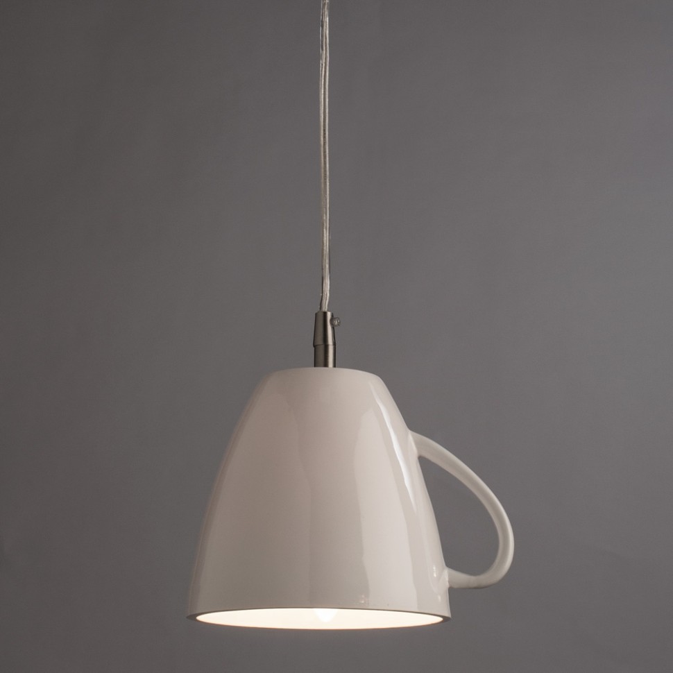 Подвесной светильник Cafeteria A6605SP-1WH, цвет белый - фото 4