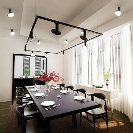 Однофазный LED светильник 12W 4200К для трека Brain Elektrostandard Brain Черный 12W 4200K (LTB50) однофазный (a047378) 