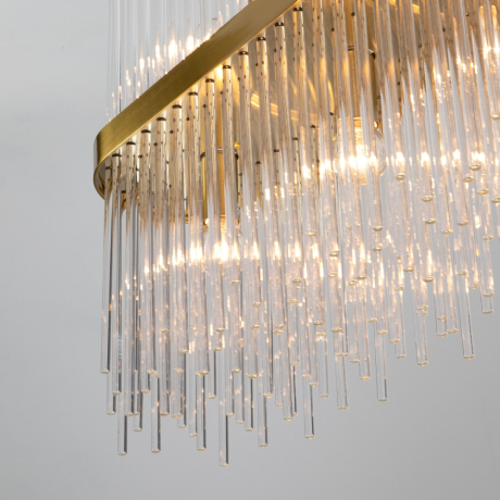 Подвесная люстра со стеклянным рассеивателем Bogate's Allure 486/8 (a065770) 