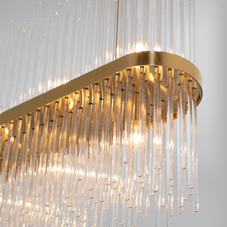 Подвесная люстра со стеклянным рассеивателем Bogate's Allure 486/8 (a065770) 