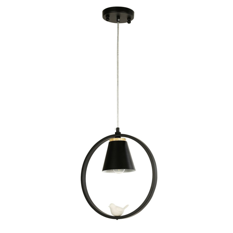 Светильник подвесной с лампочками, комплект от Lustrof. № 315194-617626, цвет матовый черный - фото 2