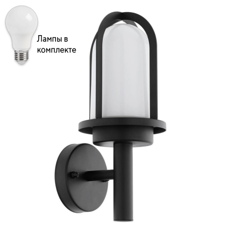 Уличный настенный светильник с лампочкой Eglo 753271