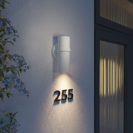 Уличный настенный cветильник Elektrostandard  35000/D белый (a061036)