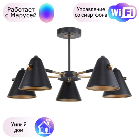 Люстра на штанге F-Promo Rigor с поддержкой Маруся 2844-5P-М 